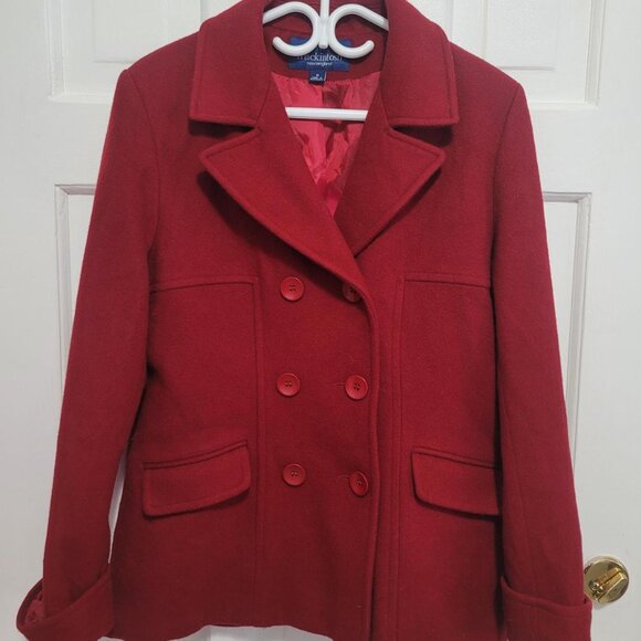 Mackintosh New England Wool Jacket | Red | Medium - Picture 1 of 4